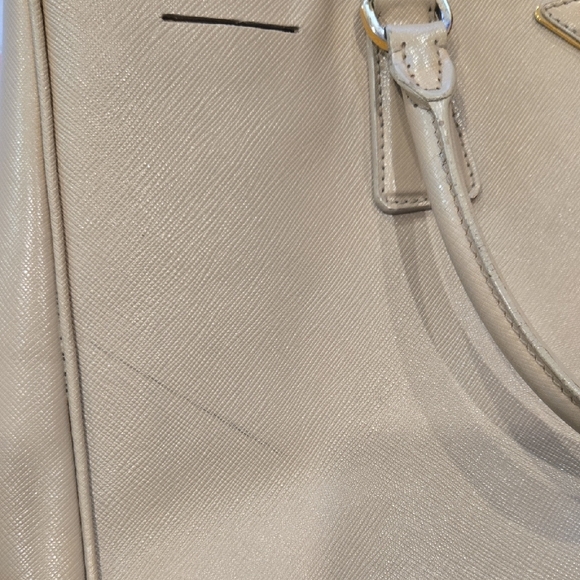 Prada Tan Leather Satchel - Picture 2 of 15